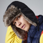 Black Faux Fur Trapper Hat - Traclet