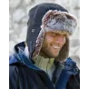 Chapka Sherpa Fausse Fourrure Noir - Traclet