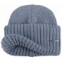 Short Beanie with Cuff Northport Light Blue Wool - Stetson