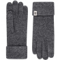 Edin Unisex Anthracite Gloves - Roeckl