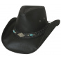 Black Bullhide Royston Rodeo Leather Hat