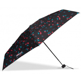 Mini Ultra Slim Umbrella Pois Cerise Rose - Isotoner