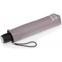 Slim UV-UPF50+ Plain Gray Clover Umbrella - Isotoner