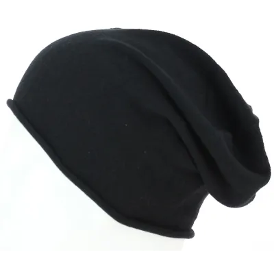 Black Cotton Beanie - Kopka Reference: 19497| Chapellerie Traclet