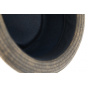Porkpie Bari Brown Cotton Hat - Traclet