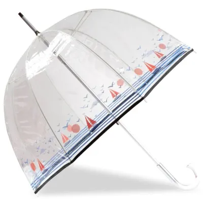 Parapluie Cloche Transparent Voilier - Isotoner