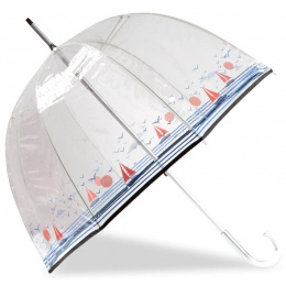 Transparent Sailing Bell Umbrella - Isotoner