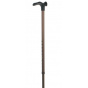 Adjustable Aluminum Brown Cane - Fayet