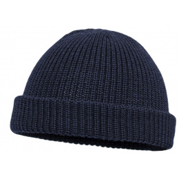 Jules Navy Wool Sailor Cap - Traclet