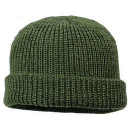 Jules Olive Wool Sailor Beanie - Traclet