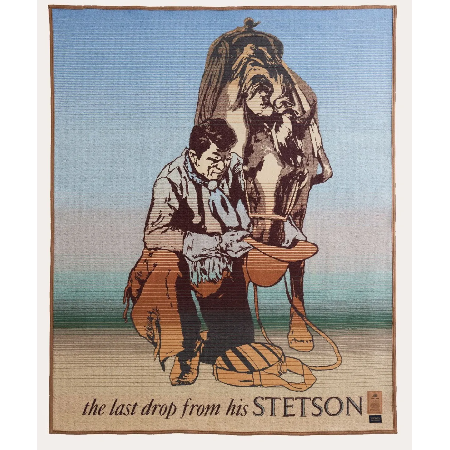 Plaid Last Drop Édition limitée Blanket & Pendleton - Stetson réf 19550 chapellerie traclet