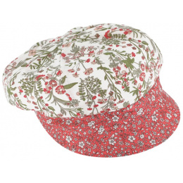 Summer Newsboy Cap Julia Cotton - Traclet