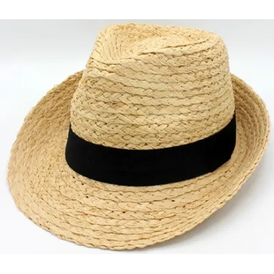 Natural Straw Nonza Trilby Hat - Traclet   Reference: 19560| Traclet Hat Shop