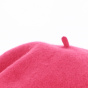 Classic Wool Beret Candy Pink - Traclet