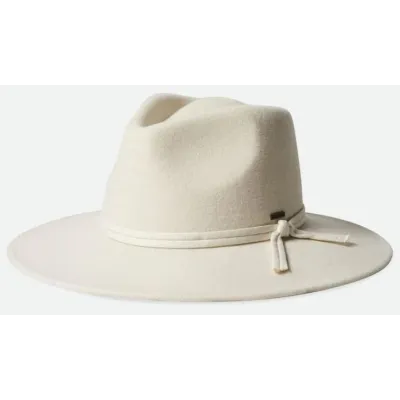 Chapeau Fedora Joanna Feutre Blanc - Brixton