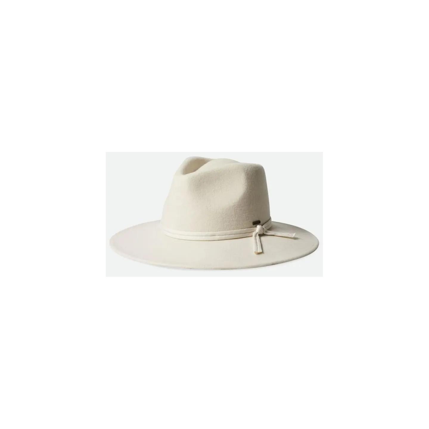 White Felt Joanna Fedora Hat - Brixton ref 19566 traclet hat shop