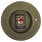 Authentic Summer Cotton Beret in Khaki - Heritage by Laulhère