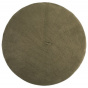 Authentic Summer Cotton Beret in Khaki - Heritage by Laulhère