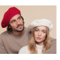 Max Merino Wool Beret Ecru - Heritage Laulhère