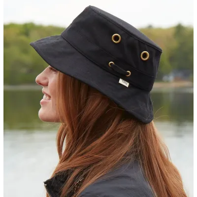 Bob - Chapeau T1 Bucket Hat Noir - Tilley
