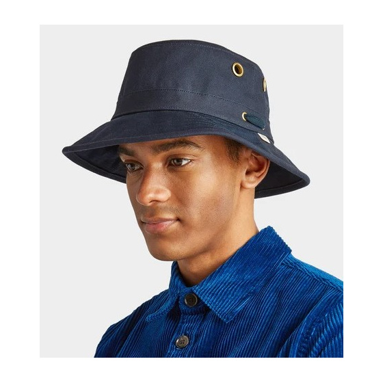 Mens blue bucket hat on sale