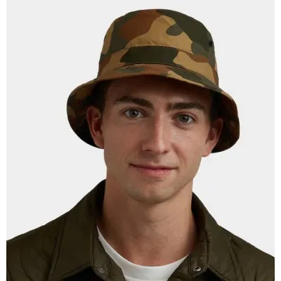 Bob Coton Huilé Camouflage - Tilley