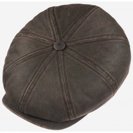 Stetson Hatteras Flatcap UPF 40+ Brown