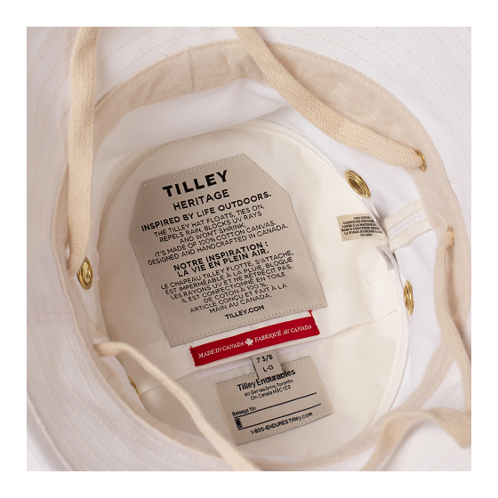 Bob-chapeau T1 Bucket Hat Blanc - Tilley Bob-chapeau T1 Bucket Hat Blanc - Tilley