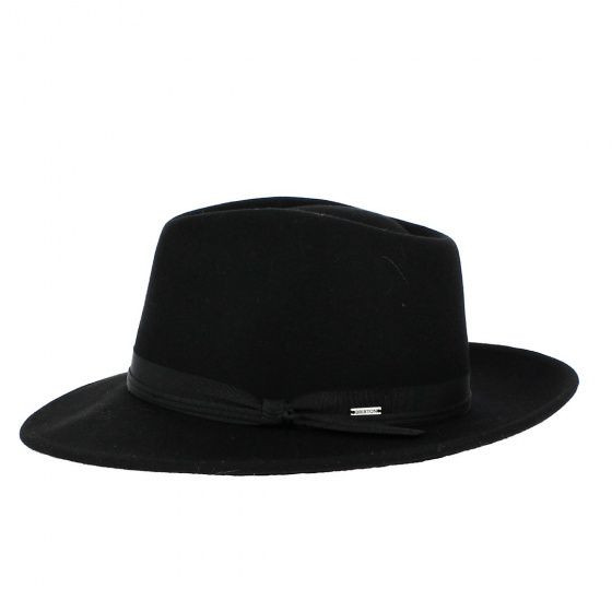 Chapeau Dayton convertible brim ranche noir-  Brixton Chapeau Dayton convertible brim ranche noir-  Brixton
