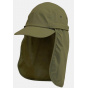 Olive Recycled Nylon Neck Guard Cap UPF50+ - Tilley