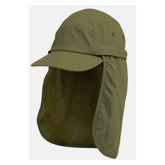 Casquette Cache-Nuque Olive Nylon Recyclé UPF50+ - Tilley