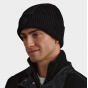 Black Merino Wool Tech Beanie - Tilley