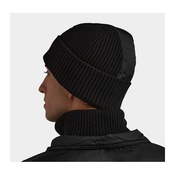 Black Merino Wool Tech Beanie - Tilley