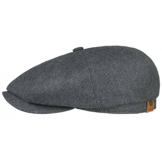 Summer Hatteras Cap In Silk Columbus - Stetson