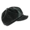 Casquette gavroche  Lisa velours Grise