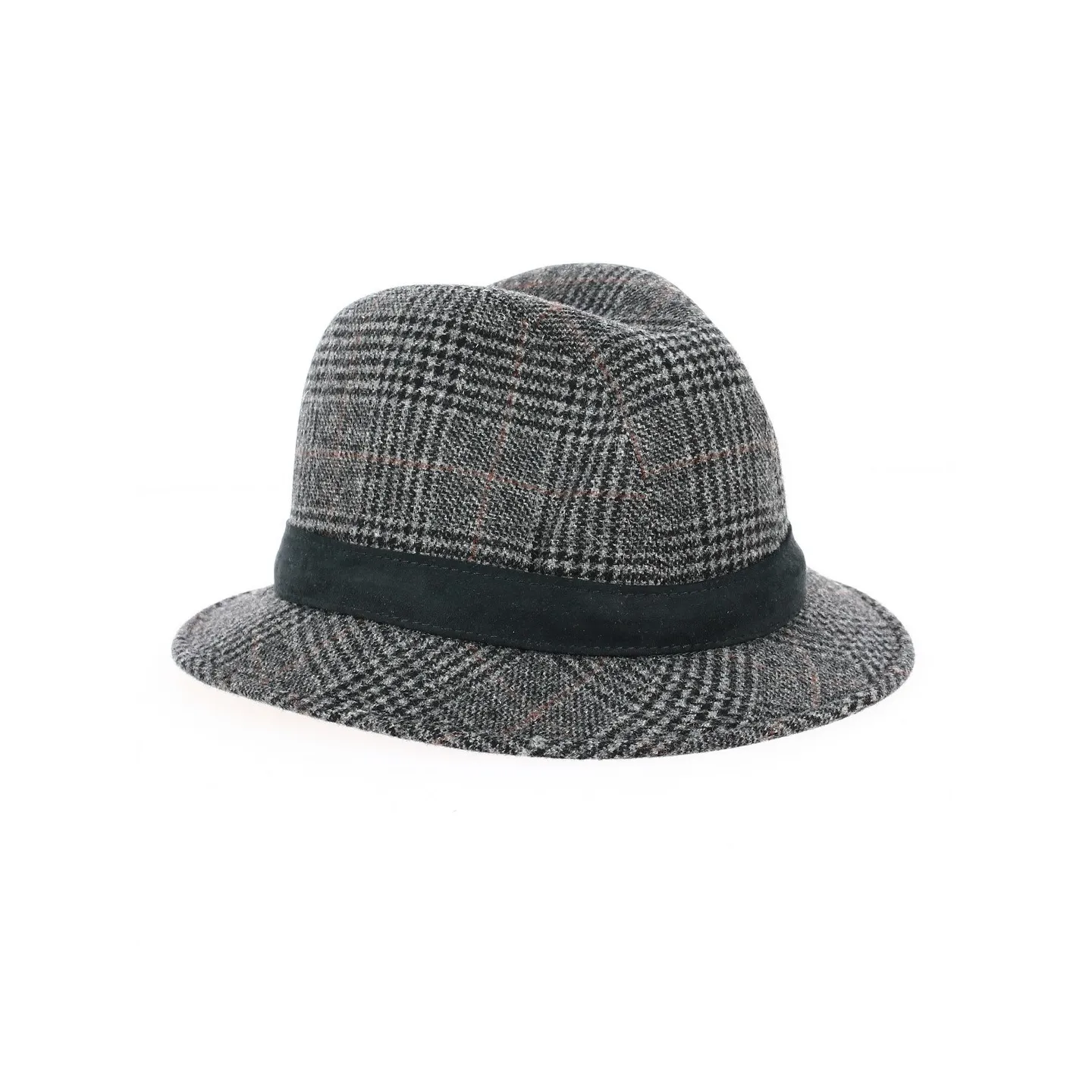 English Bucket Hat Jeffrey Harris Tweed Wool - Crambes Reference: 743 | Chapellerie Traclet