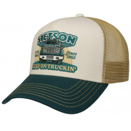Cotton Trucker Cap Keep On Trucking - Stetson