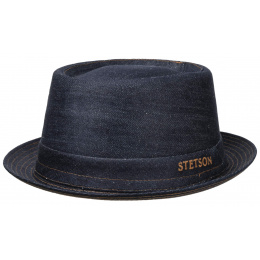 Oregon Denim Cotton Porkpie Hat - Stetson