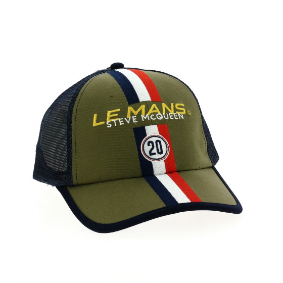 Casquette Le Mans Steve McQueen 20 - olive Casquette Le Mans Steve McQueen 20 - olive