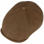 Brown Leather Brooklin Cap - Stetson