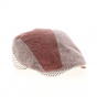 Pink Beige Flat Cap