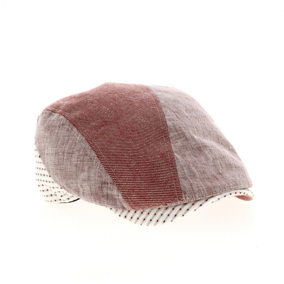 Casquette Plate Beige rosé