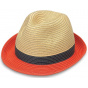 Two-Tone Trilby Hat Stevie - HOUSE OF ORD - CAPE TOWN