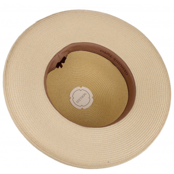 Ladies Toyo Sun Hat Beige - Stetson