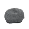 Adam Linen Anthracite Flat Cap UPF 40+ - City Sport Reference: 4563 | Chapellerie Traclet