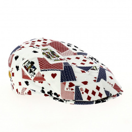 Playing Cards Flat Cap - City Sport
