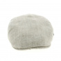 Casquette Plate Lin beige - Traclet