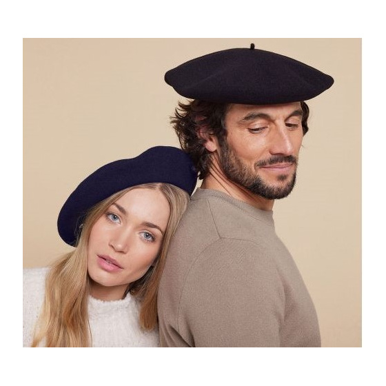 Béret Campan 10.5 Pouces Marine - Héritage par Laulhère