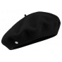 9-Inch Black Basque Beret Heritage by Laulhère