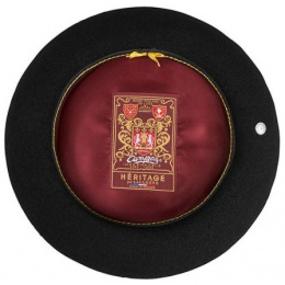 9-Inch Black Basque Beret Heritage by Laulhère